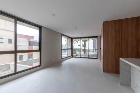 Sala de apartamento à venda com 3 quartos, 107m² em Santo Antônio, Belo Horizonte