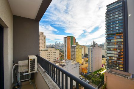 Studio para alugar com 25m², 1 quarto e sem vaga Studio para alugar com 25m², 1 quarto e sem vagaVaranda do studio