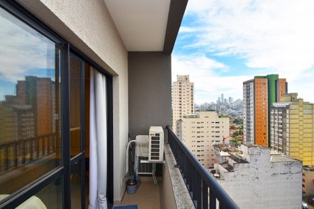 Studio para alugar com 25m², 1 quarto e sem vaga Studio para alugar com 25m², 1 quarto e sem vagaVaranda do studio