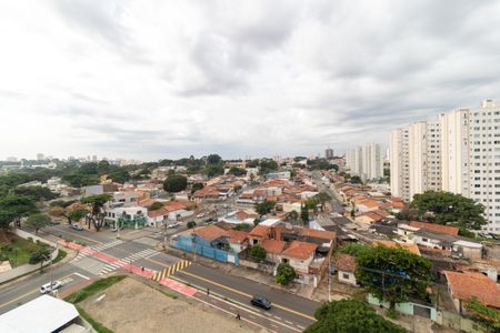 Vista da Salas de apartamento à venda com 2 quartos, 45m² em Vila Satúrnia, Campinas