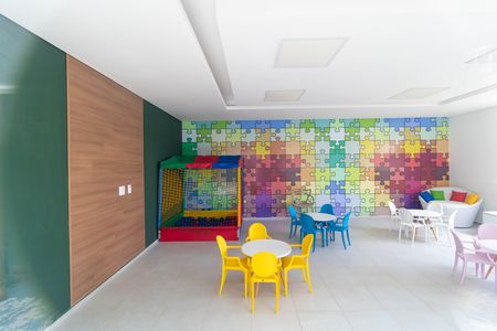 Apartamento à venda com 45m², 2 quartos e 1 vaga Apartamento à venda com 45m², 2 quartos e 1 vagaÁrea comum - Brinquedoteca
