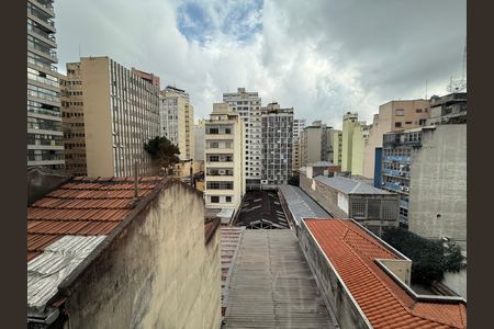 Vista  de kitnet/studio para alugar com 1 quarto, 30m² em Vila Buarque, São Paulo