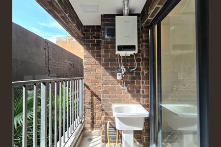 Varanda de apartamento para alugar com 1 quarto, 32m² em Indianópolis, São Paulo