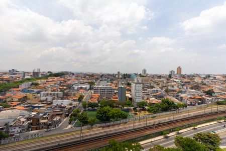 Apartamento para alugar com 41m², 2 quartos e 1 vagaVaranda e área de serviço - vista