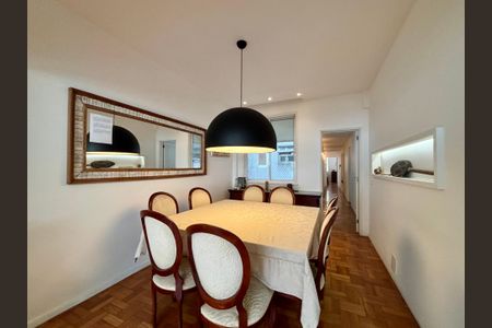 Apartamento à venda com 134m², 3 quartos e 2 vagasSala de jantar