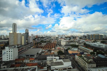 Vista da Varanda da Sala de apartamento para alugar com 1 quarto, 29m² em Mooca, São Paulo