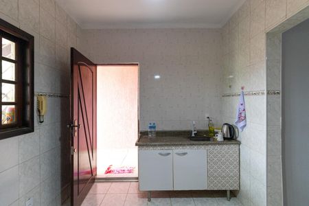 Sala/Cozinha de casa para alugar com 1 quarto, 68m² em Jardim Helian, São Paulo