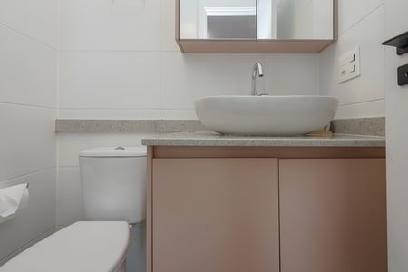 Studio à venda com 26m², 1 quarto e sem vaga Studio à venda com 26m², 1 quarto e sem vagaBanheiro social