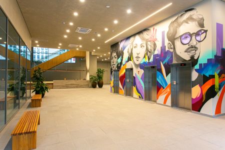 Studio à venda com 42m², 1 quarto e 1 vaga Studio à venda com 42m², 1 quarto e 1 vagaÁrea comum - Recepção