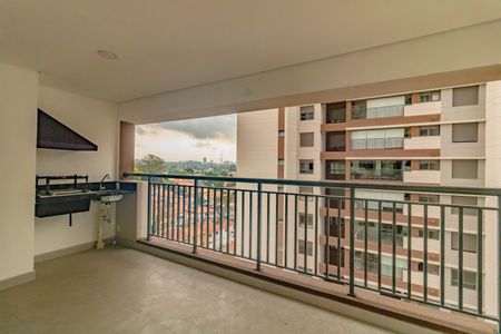 Varanda do Quarto de apartamento à venda com 2 quartos, 75m² em Jardim Prudência, São Paulo
