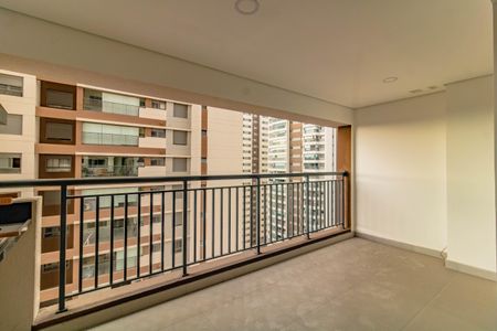 Varanda da Sala de apartamento à venda com 2 quartos, 75m² em Jardim Prudência, São Paulo
