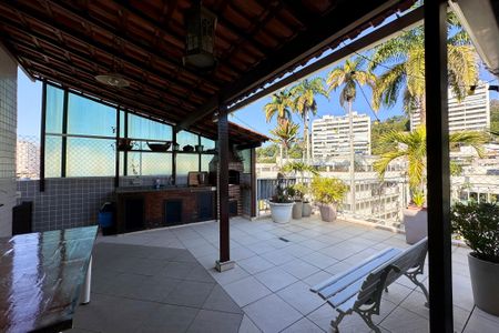 Varanda Sala de apartamento à venda com 4 quartos, 330m² em Flamengo, Rio de Janeiro