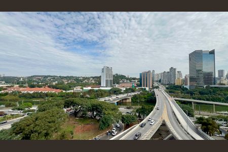Vista da Varanda de kitnet/studio para alugar com 1 quarto, 25m² em Pinheiros, São Paulo