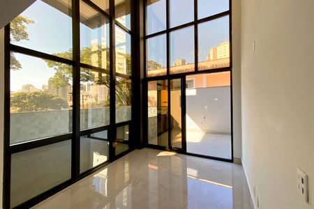 Sala de apartamento à venda com 4 quartos, 267m² em Sion, Belo Horizonte