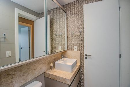 Apartamento para alugar com 58m², 2 quartos e 1 vagaBanheiro Social