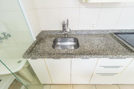 Apartamento para alugar com 40m², 1 quarto e sem vagaDetalhe - Cozinha
