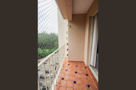 Varanda da Sala de apartamento para alugar com 3 quartos, 80m² em Jardim Ampliacao, São Paulo