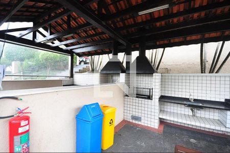 Studio para alugar com 80m², 3 quartos e 2 vagasÁrea comum - Churrasqueira