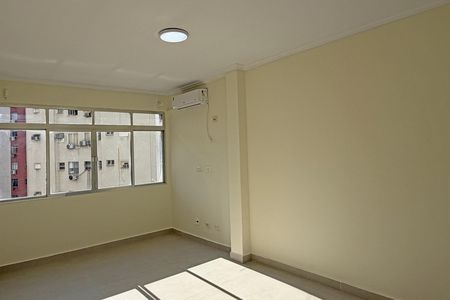Sala de apartamento para alugar com 1 quarto, 77m² em Gonzaga, Santos