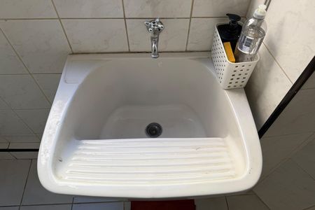 Área de Serviço de apartamento para alugar com 1 quarto, 77m² em Gonzaga, Santos