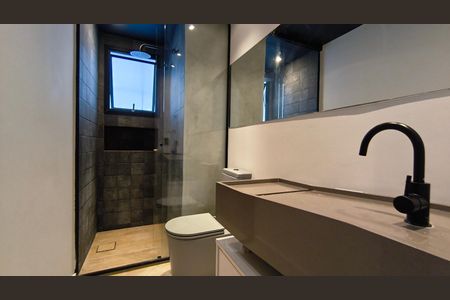 Studio para alugar com 68m², 1 quarto e 1 vaga Studio para alugar com 68m², 1 quarto e 1 vagaBanheiro