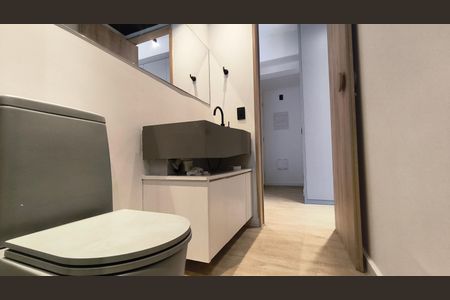 Banheiro de kitnet/studio para alugar com 1 quarto, 68m² em Vila Mariana, São Paulo