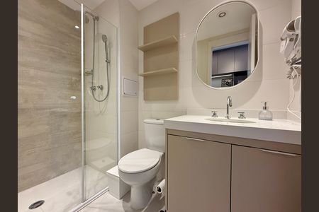 Studio para alugar com 26m², 1 quarto e sem vagaBanheiro 