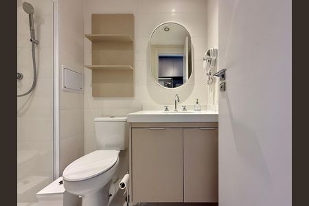 Studio para alugar com 26m², 1 quarto e sem vagaBanheiro 