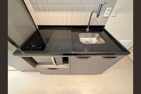 Studio para alugar com 26m², 1 quarto e sem vagaCozinha 