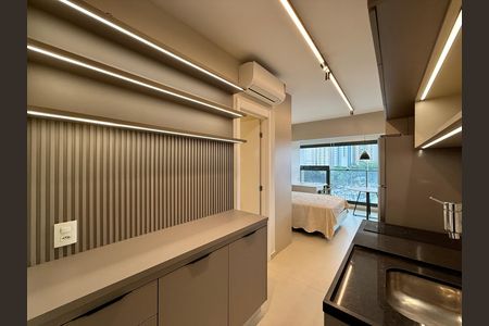Studio para alugar com 26m², 1 quarto e sem vagaCozinha 