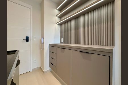 Studio para alugar com 26m², 1 quarto e sem vagaCozinha 