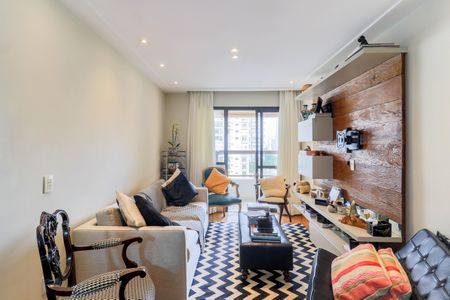 Sala de apartamento para alugar com 3 quartos, 95m² em Cidade Monções, São Paulo