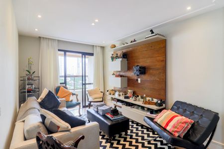 Sala de apartamento para alugar com 3 quartos, 95m² em Cidade Monções, São Paulo