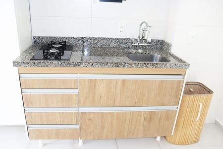 Studio à venda com 29m², 1 quarto e sem vagaCozinha