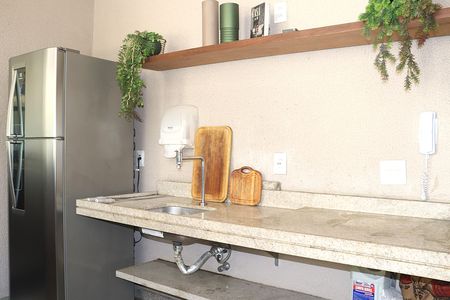 Studio à venda com 29m², 1 quarto e sem vagaChurrasqueira