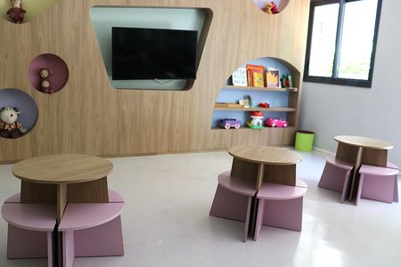Studio à venda com 29m², 1 quarto e sem vagaBrinquedoteca