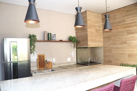 Studio à venda com 29m², 1 quarto e sem vagaChurrasqueira