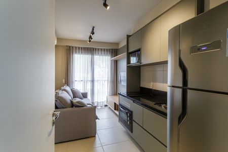 Sala de apartamento à venda com 1 quarto, 26m² em Vila Olímpia, São Paulo