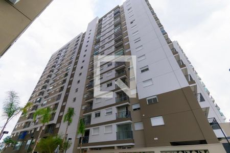 Apartamento para alugar com 39m², 2 quartos e 1 vagaFachada e portaria