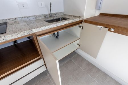 Studio para alugar com 28m², 1 quarto e sem vaga Studio para alugar com 28m², 1 quarto e sem vagaCozinha