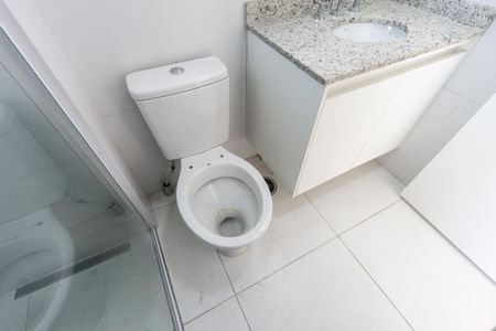 Studio para alugar com 28m², 1 quarto e sem vaga Studio para alugar com 28m², 1 quarto e sem vagaBanheiro