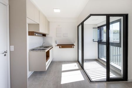 Cozinha de kitnet/studio à venda com 1 quarto, 28m² em Perdizes, São Paulo