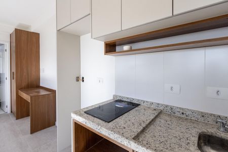 Studio para alugar com 28m², 1 quarto e sem vaga Studio para alugar com 28m², 1 quarto e sem vagaCozinha