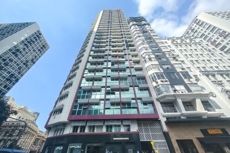 Fachada de apartamento para alugar com 1 quarto, 32m² em Centro, Rio de Janeiro
