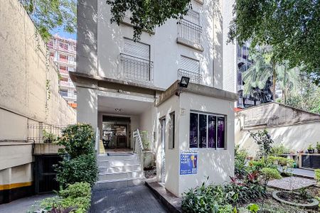 Apartamento para alugar com 40m², 1 quarto e 1 vagaFachada - Plaquinha