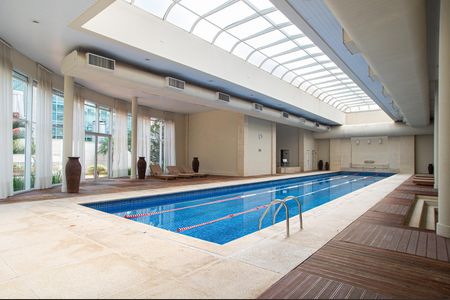 Área comum - Piscina coberta de apartamento à venda com 1 quarto, 58m² em Cerqueira César, São Paulo