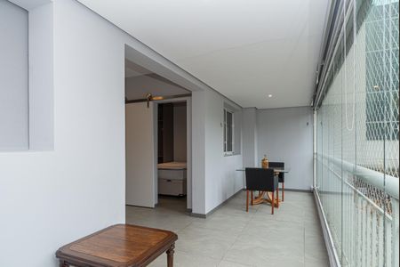 Varanda da Sala de apartamento para alugar com 1 quarto, 58m² em Cerqueira César, São Paulo