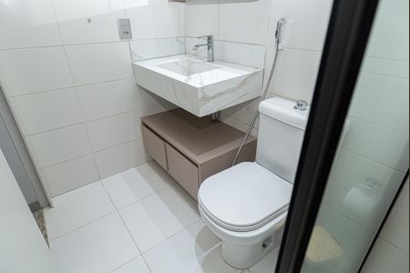 Apartamento para alugar com 58m², 1 quarto e 1 vaga Apartamento para alugar com 58m², 1 quarto e 1 vagaBanheiro da Suíte