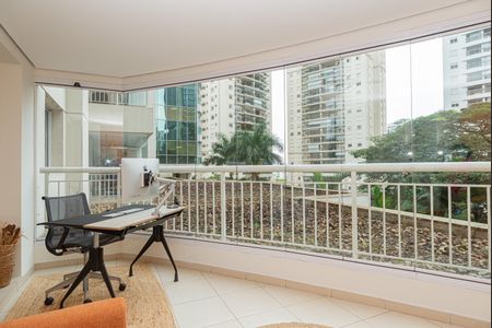 Apartamento para alugar com 60m², 1 quarto e 1 vaga Apartamento para alugar com 60m², 1 quarto e 1 vagaVaranda da sala
