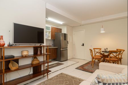 Apartamento para alugar com 60m², 1 quarto e 1 vaga Apartamento para alugar com 60m², 1 quarto e 1 vagaSala
